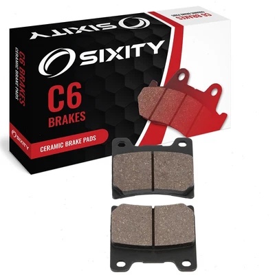 $13.57 • Buy Rear Ceramic Brake Pads 2001-2003 Yamaha XVS1100A V Star 1100 Classic Set Xz