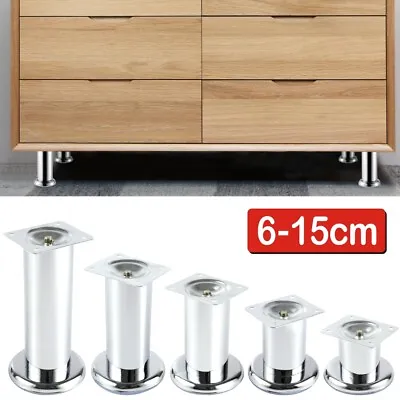 £12.29 • Buy 4Pcs Metal Furniture Legs Feet Replacement Table Bed Sofa Cabinet Chair