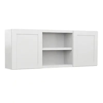 MILL'S PRIDE Wall Kitchen Laundry Cabinet W/ Soft Close 60   X 23  X 12  White • $256.41