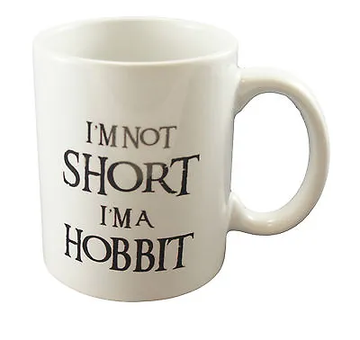 £6.99 • Buy I'M NOT SHORT I'M A HOBBIT QUOTE Coffee Tea Mugs Mug Cup Gift Present 145