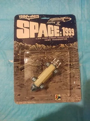 1976 L.J.N. Road Stars SPACE 1999 Hawk Transporter MOC White/Blue Diecast Eagle • $70