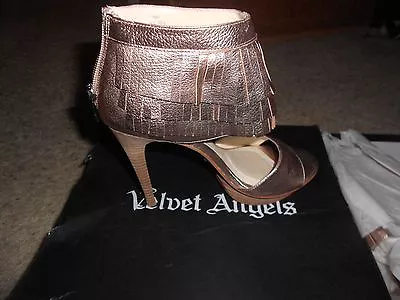 Velvet Angels Copper Size 5.5 Queen Stiletto Womens High Heel (3 In And Up) • $25