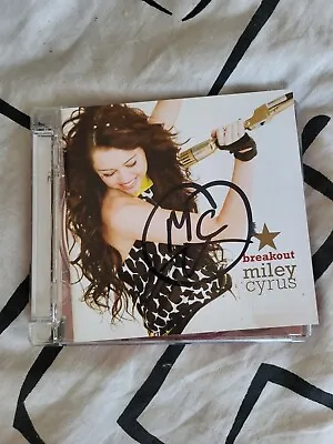 Autographed Signed CD Miley Cyrus • $58.55