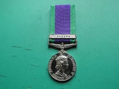 Erii General Service Medal Csm  Lebanon Clasp Full Size Cm 4 • £10