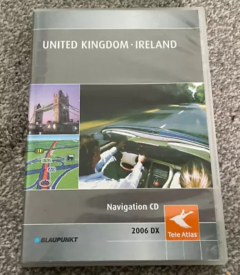 Tele Atlas Dx Sat Nav Disc Used Condition 2006 Uk Ireland Satellite Navigation • £27.99