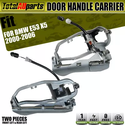 Pair Door Handle Carriers For BMW E53 X5 2000-2006 Front Left And Rear Right New • $55.99