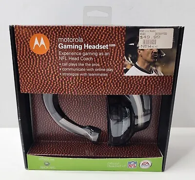 Motorola Gaming Headset X205 - Official NFL Coaches Headset - Microsoft Xbox 360 • $37.77