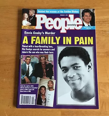 People Weekly Magazine Feb 3 1997 Bill Cosby Ennis Cover No Label Newsstand  • $14.99