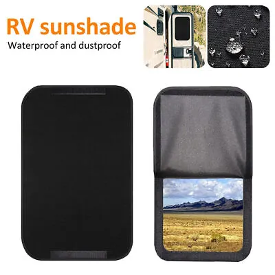 16x25 RV Door Shade Sun Blackout Cover UV Protection Camper Trailer Window Cover • $12.08