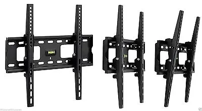 Logik LTM13 Flat Panel TV Tilt Wall Bracket Mount Upto 400x400 • £14.49