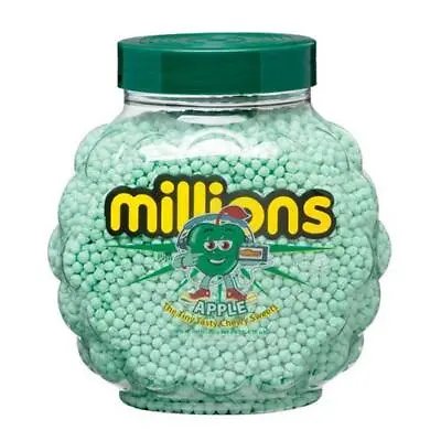 Apple Millions 2.2kg Jar Retro Green Sweets Pick N Mix • £36.86