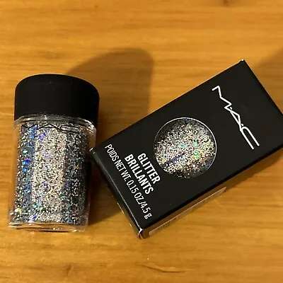 MAC Glitter Brilliants 3D SILVER 4.5 G /0.15 US OZ Brand New In Box • $29.99