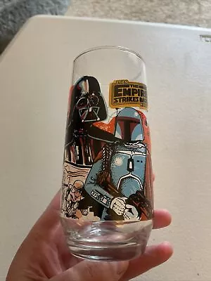 Star Wars The Empire Strikes Back Darth Vader Burger King Glass 1980 Boba Fett • $18.99