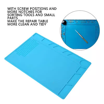 Watchmakers Rubber Bench Mat Non-Slip Repair Table Pad Jewelry Watch Repair NEW • $19.47