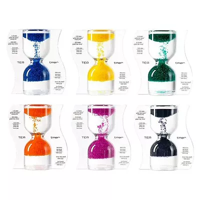 Paradox 5 Minute Tea Timer / Hourglass - Sand Flows From Bottom To Top • $21.95