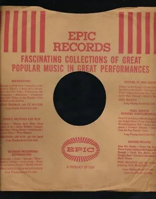 78 RPM Company Logo Sleeves- Post War-EPIC • $9