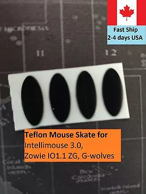 Mouse Feet Skate For Microsoft Intellimouse IE 3.0 Classic Zowie Teflon G-Wolves • $9.99