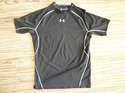 Under Armour Mens T Shirt Gym Workout Running Active Wear Size Xl In Black L@@k • £15