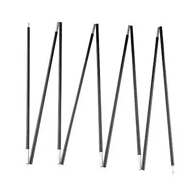 Pre-Assembled Aluminum Tent Pole 12ft 1.4in 8.5mm Lightweight Tent Poles Repl... • $26.76