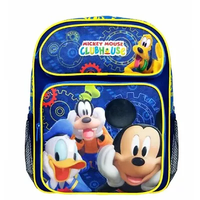  Disney* Mickey Mouse Clubhouse 14  Medium Backpack School Bag - Toddlers-8010 • $25.99