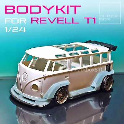 Body Kit For Revell T1 Bus - 1/24 - 3D Printed • $36.95
