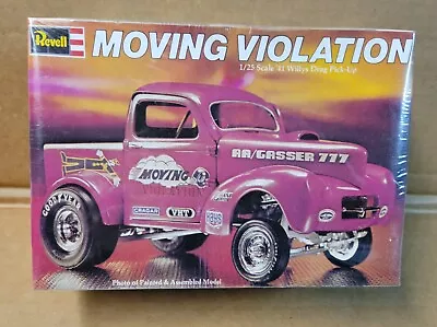 Revell Moving Violation '41 Willys Drag Pick-Up Factory Sealed Box Kit H-1336 • $45