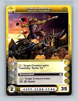 Chaotic TCG - Dakkamal Melee Trainer 4 MAX STATS - 1st Edition • $14.99