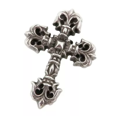 Chrome Hearts Filigree Gross XS Pendant Top Sterling Silver Necklace Charm Filig • $1213.98
