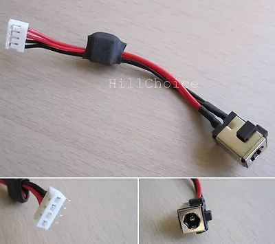 DC Power Jack With Cable For Toshiba Satellite P205 P205d X205 Laptop PJ080 • $5.74