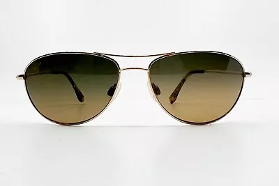 Maui Jim Baby Beach Sunglasses Gold Tortoise MJ-245-16  56-18-120 8027 • $79.99