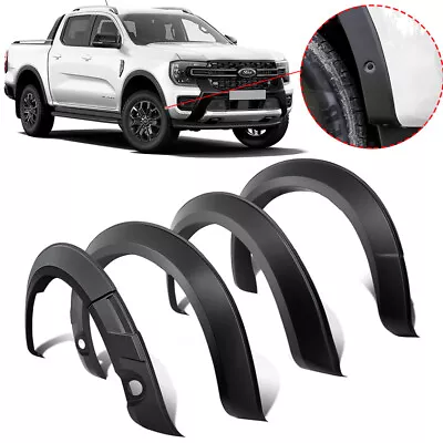 Fender Flares Wheel Arch Cover For Next Gen Ford Ranger 2023+ W/ Sensor Hole • $341.05