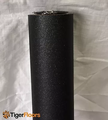 £30 • Buy Black Safety Flooring Anti-slip Bathroom Vinyl Vw T4 T5 Camper Lwb Swb Van Etc