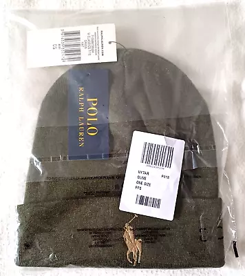 Polo Ralph Lauren Pima Cotton Knitted Beanie Hat RRP £49 • £26