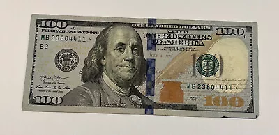 Series 2013 ~ US One Hundred Dollar Star Bill $100 New York MB 23804411* • $136.50