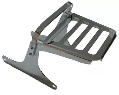 Luggage Rack Spaan Chrome Steel For Kawasaki Vulcan VN 900/900 Classic • $252.35