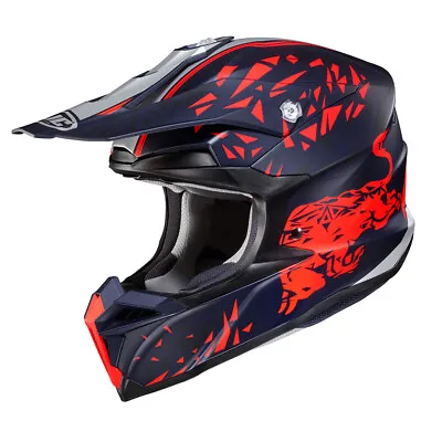 HJC I50 Motocross Helmet Spielberg Redbull Ring MC21SF Red Blue MX Off Road Quad • $252.58