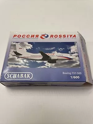 Schabak 1:600 Rossiya Boeing 737-500 Russian Airlines  • $19.95
