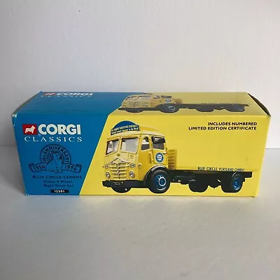 £5.99 • Buy Corgi Blue Circle Cement Foden 4 Wheel Rigid Truck Set 40th Anniversary BNIB