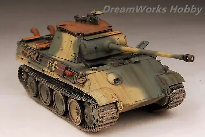 Award Winner Built Dragon 1/35 German Panther G Late Pro W/Add-on Armor +PE     • $359.98