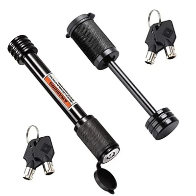 $36.14 • Buy CZC AUTO Hitch Lock Set Dia 5/8 Inch Trailer Hitch Receiver Pin Lock Keyed Alike