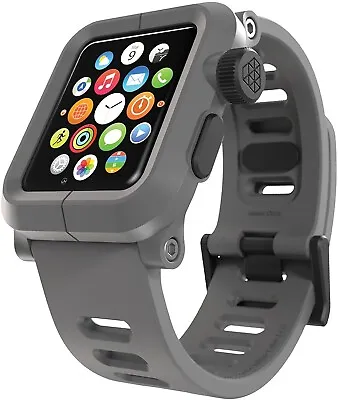 $14.94 • Buy LUNATIK EPIK 004 Case And Silicone Band For Apple Watch Series 1 42mm - Gray