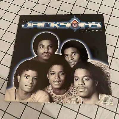The Jacksons Michael Jackson Triumph Vinyl Lp Album Record • £8.99