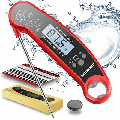 Instant Read Meat Thermometer Digital LCD Cooking BBQ Food Thermometer • $12.99