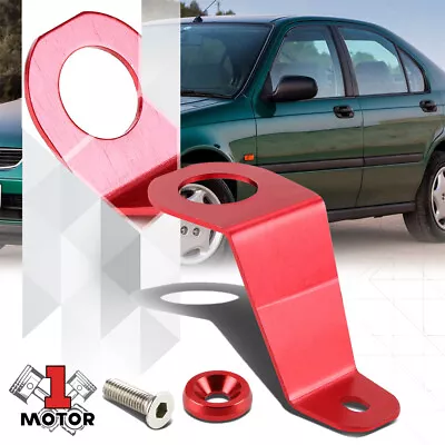 Red Aluminum Radiator Stay Bracket Kit For 92-97 Honda Civic Del Sol EG EH EJ • $5.79