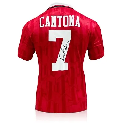 Eric Cantona Signed Manchester United 1994 Home Football Shirt • £259.99