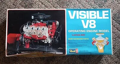 Revell  Visible V-8 Operating Engine Plastic Model Kit 1977 H-902  • $50