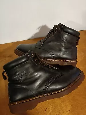 Vintage Dr Martens 939 Ben Boots 6 Eye Crazy Horse Made In England Size UK 10 • £109.99