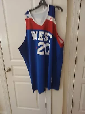 Maurice Lucas #20  Mitchell Ness NBA 1978-79 All Star  Jersey  West Size 56 • $29.99