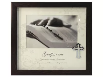 £19.15 • Buy Godparent Photo Frame - Unique Christening Gift For Godparents - New