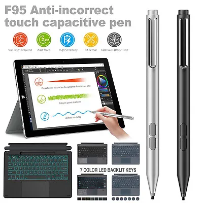 Wireless Keyboard For Microsoft Surface Pro 9/9 5G/8/7/7+/6/5/4/3 &Stylus Pen US • $44.99